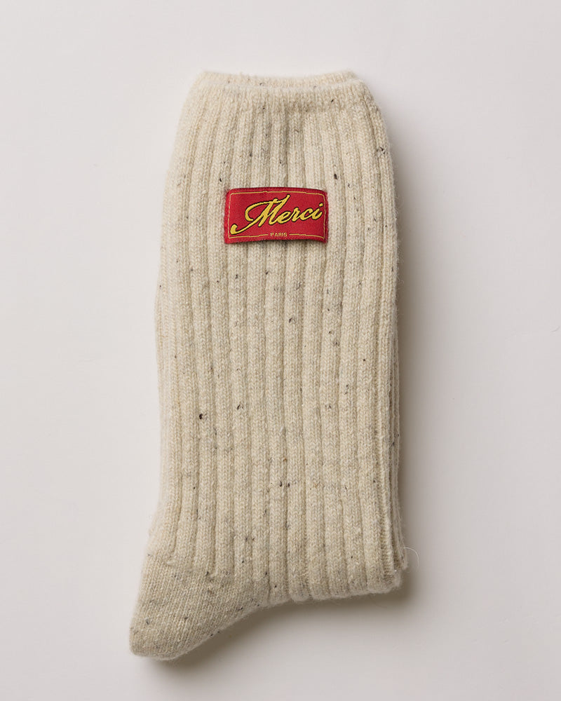 Merci - Sacha Socks - Ecru