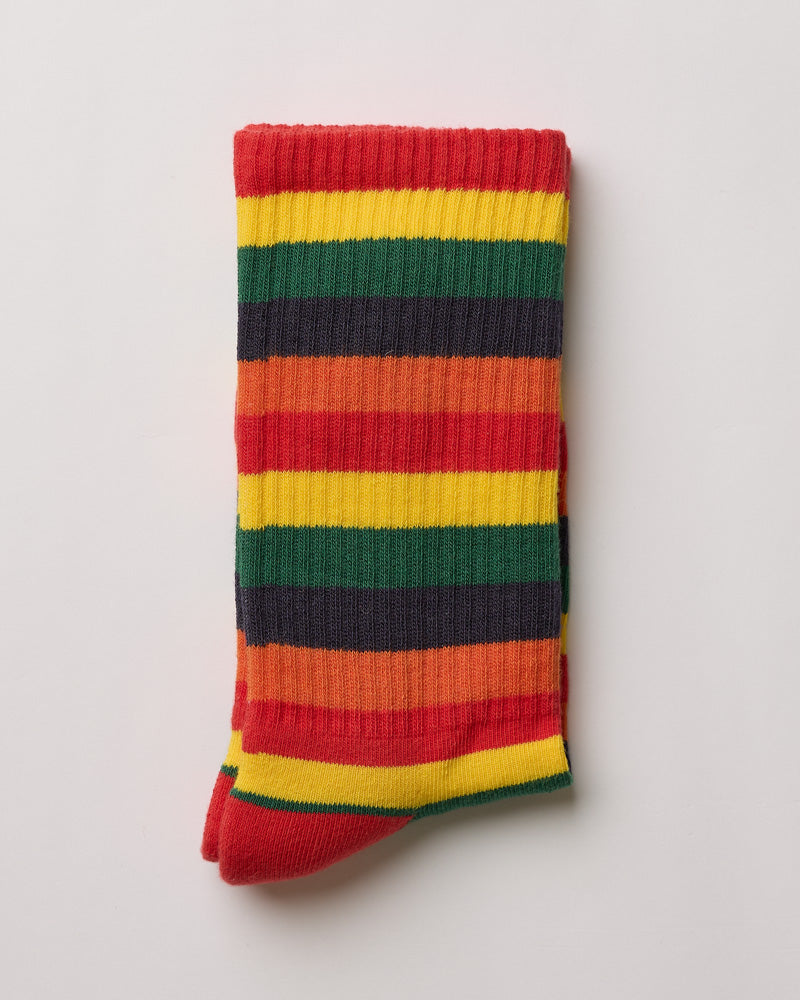 Merci - Chaussettes Coton Rayées - Multi