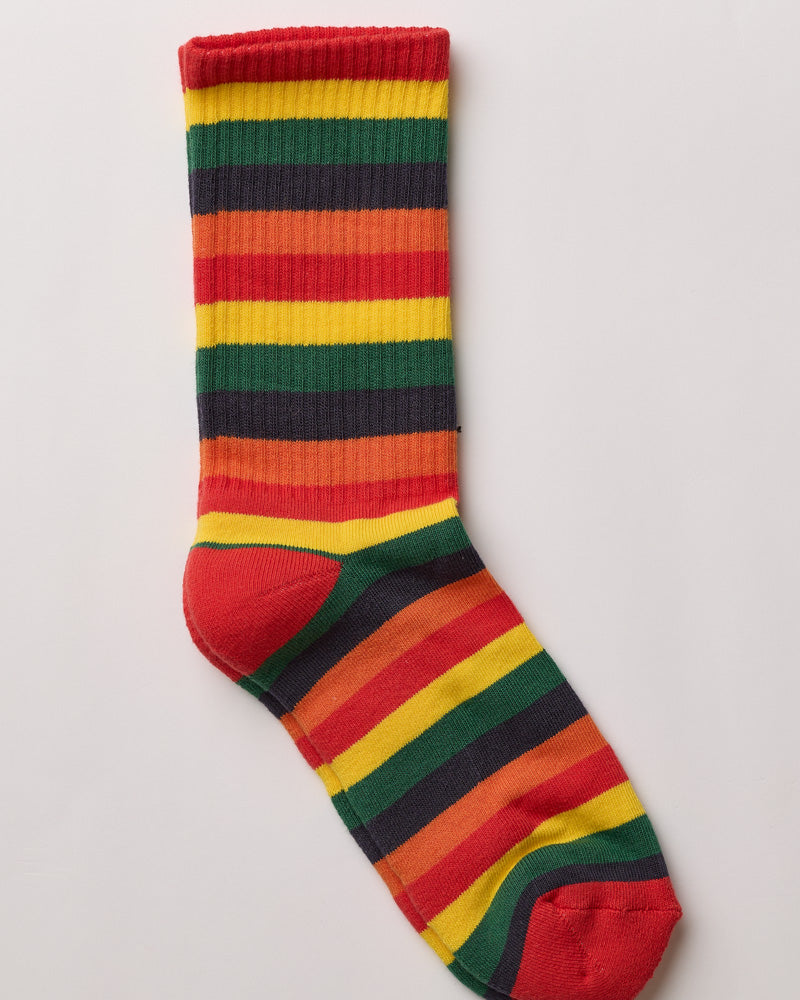 Merci - Chaussettes Coton Rayées - Multi