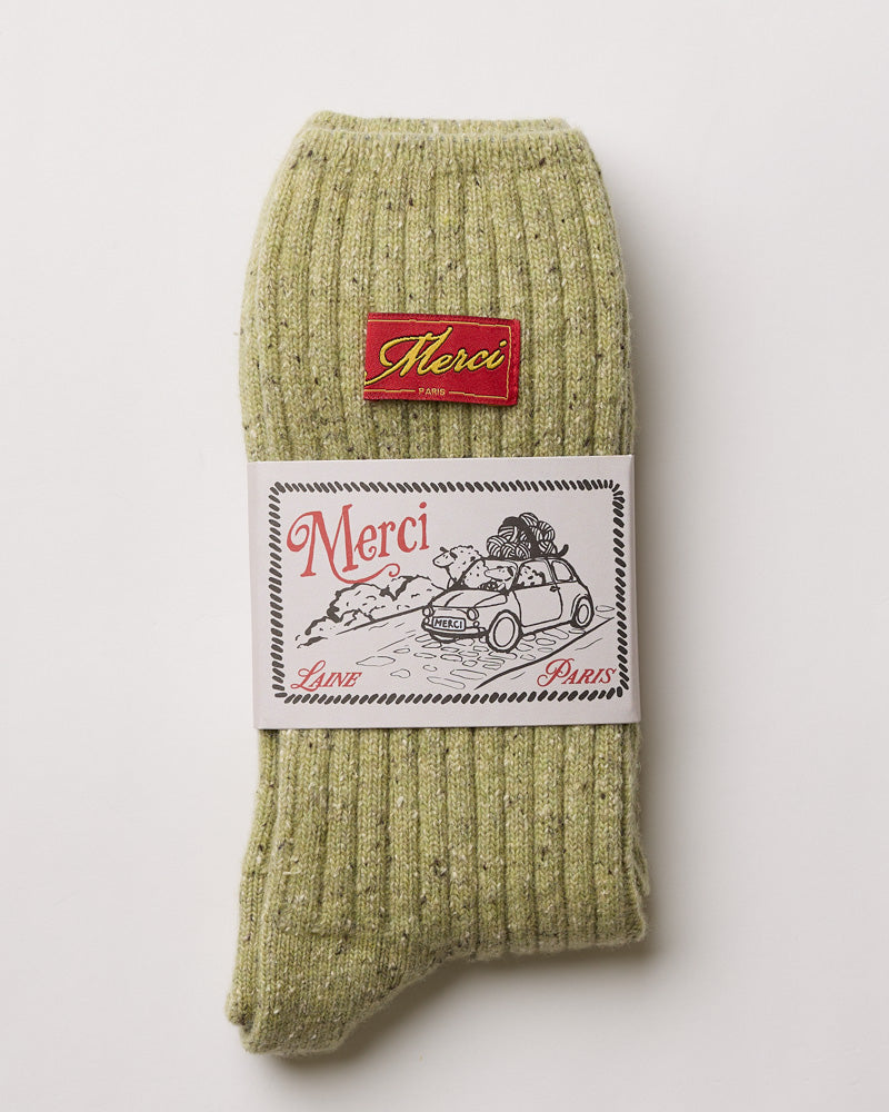 Merci - Sacha Socks - Green