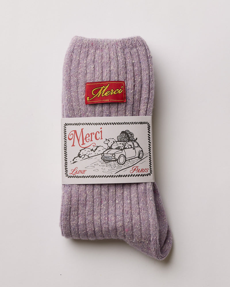 Merci - Sacha Socks - Mauve