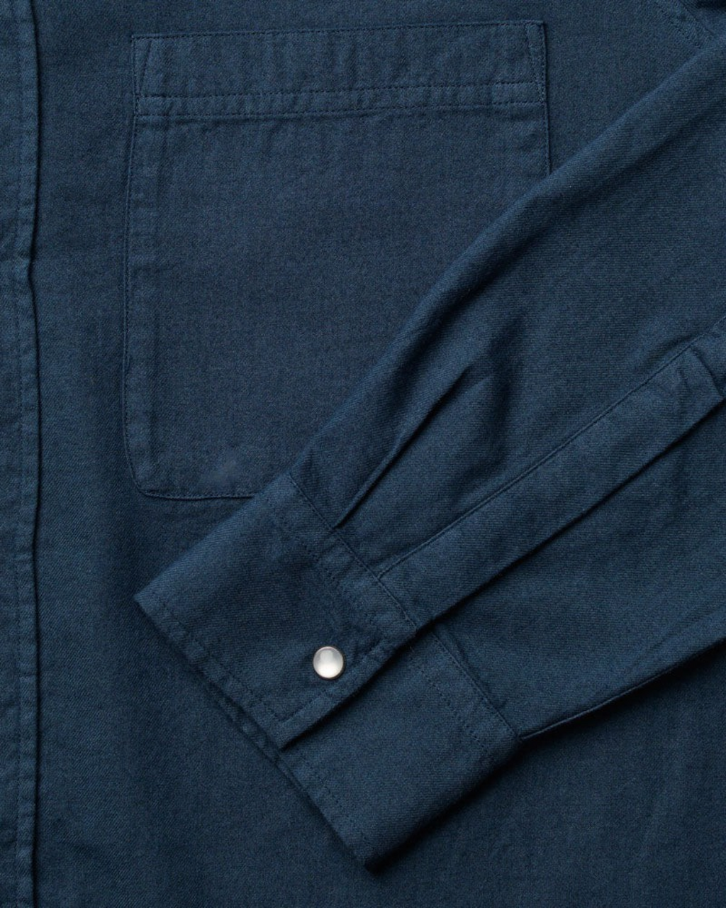 Merci - Chemise Pietro Flanelle - Marine