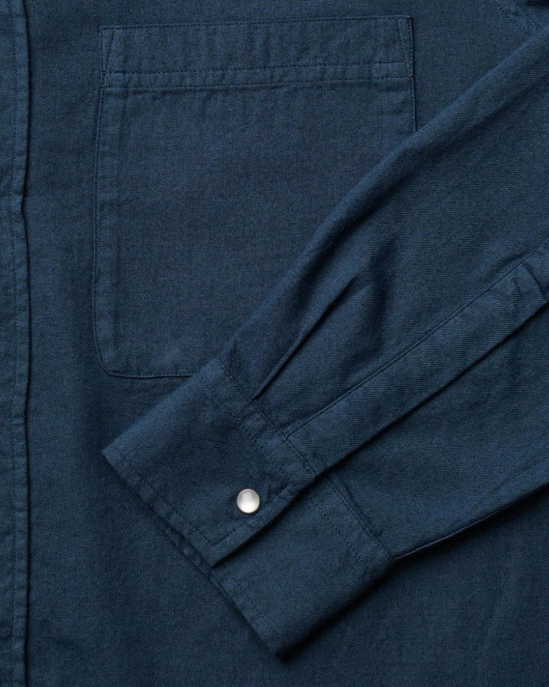Merci - Chemise Pietro Flanelle - Marine