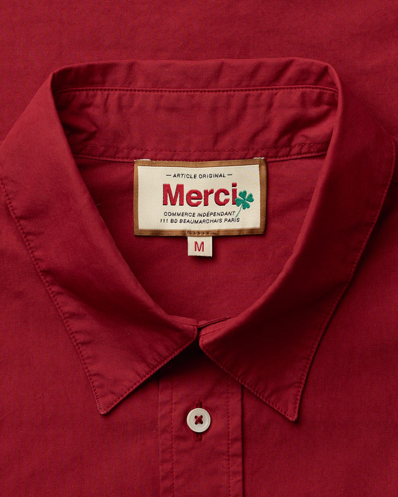 Merci - Chemise Constance - Bordeaux