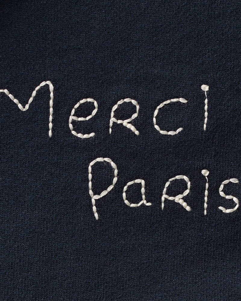 Merci - Sweat Dorian Bicolore - Marine & Bleu