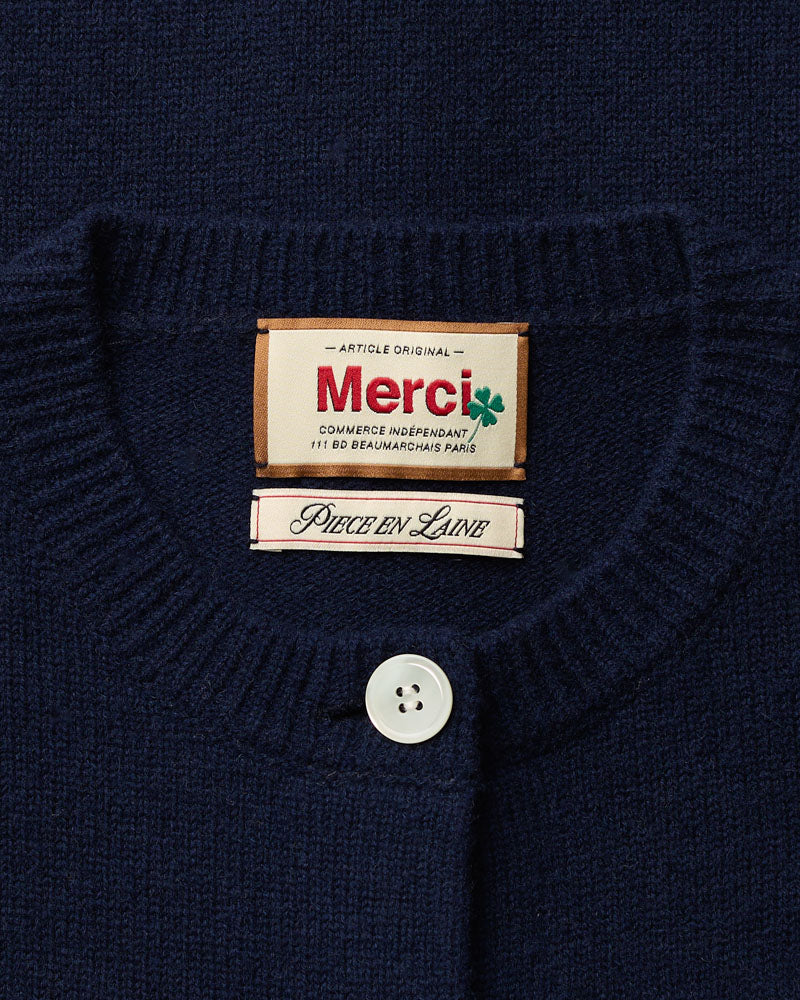 Merci - Cardigan Grace - Marine