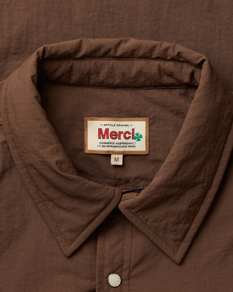 Merci - Veste Tim - Marron