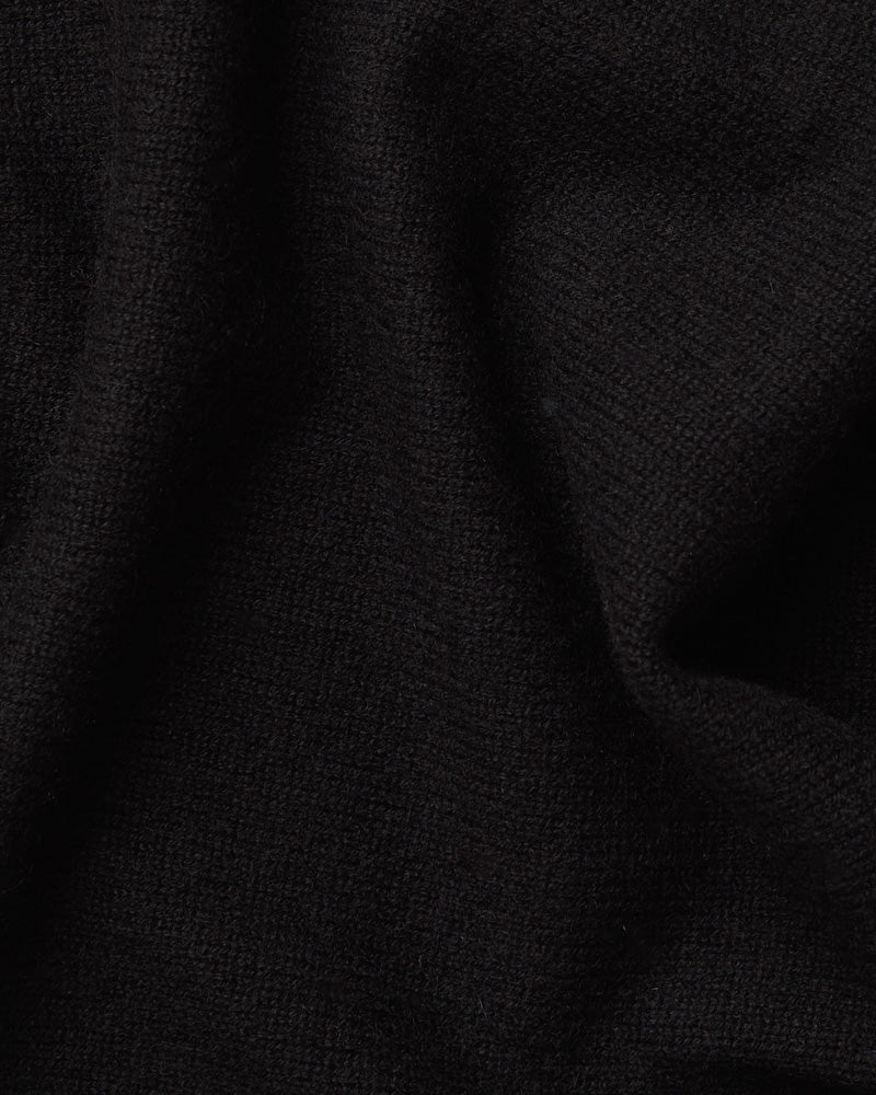 Merci - Bandana En Cachemire Martine Bicolore - Noir & Beige