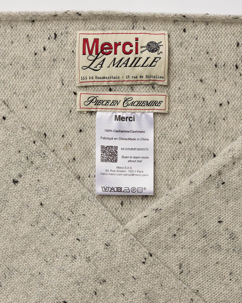Merci - Martine cashmere bandana - Dalmatian