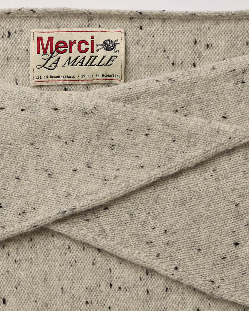 Merci - Martine cashmere bandana - Dalmatian