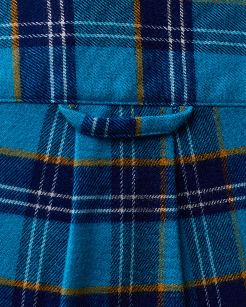 Au Vieux Campeur - Paid Holidays - Elmer Flannel Shirt - Navy & Bleu