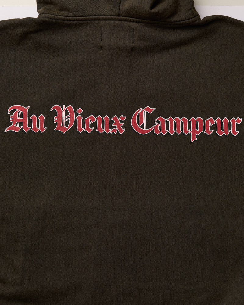 Au Vieux Campeur - Paid Holidays - Felix hooded sweatshirt - Khaki