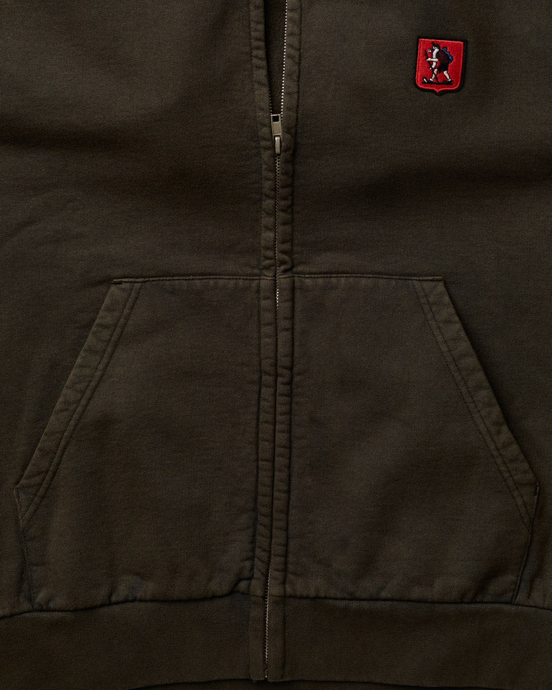 Au Vieux Campeur - Paid Holidays - Felix hooded sweatshirt - Khaki