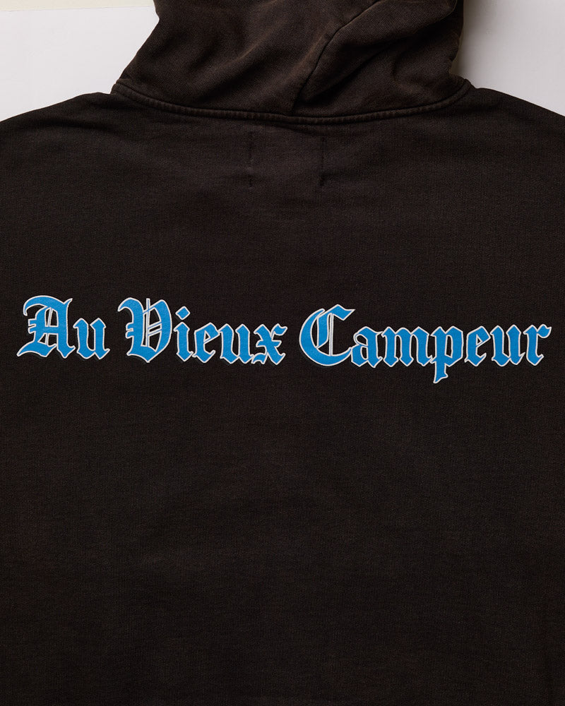Au Vieux Campeur - Paid Holidays - Miller hoodie - Chocolat