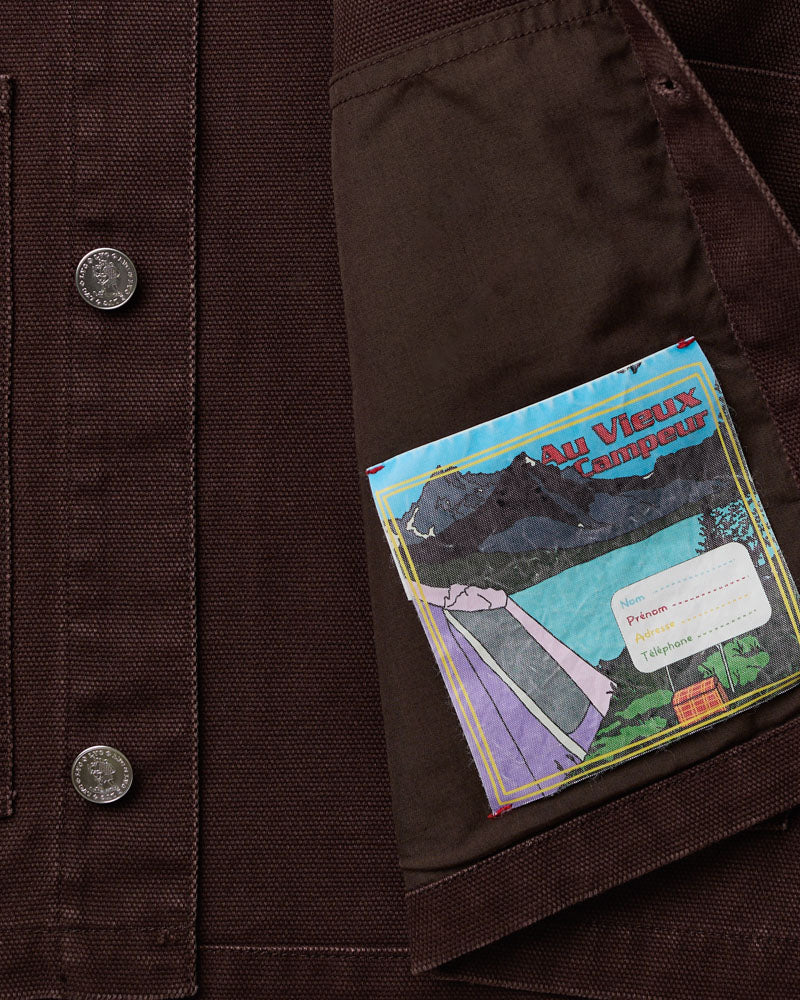 Au Vieux Campeur - Congés Payés - Veste Canva Henri - Chocolat