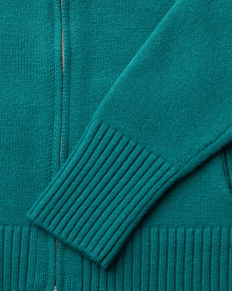 Au Vieux Campeur - Paid Leave - Daisy Sweater - Duck Green