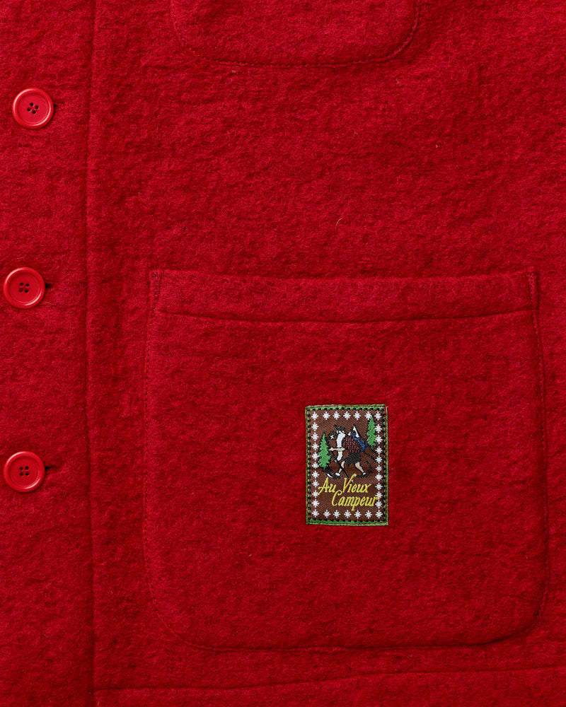 Au Vieux Campeur - Congés Payés - Veste Jonas - Rouge
