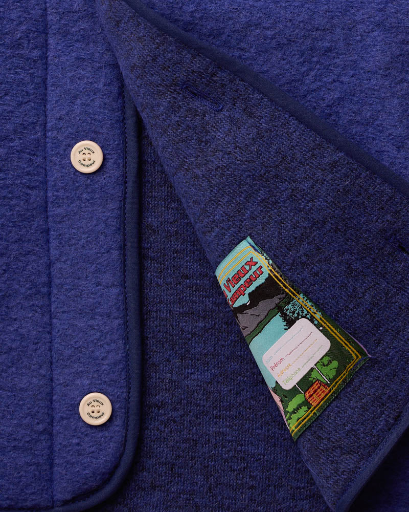 Au Vieux Campeur - Paid Leave - Louison Sleeveless Jacket - Bleu Royal