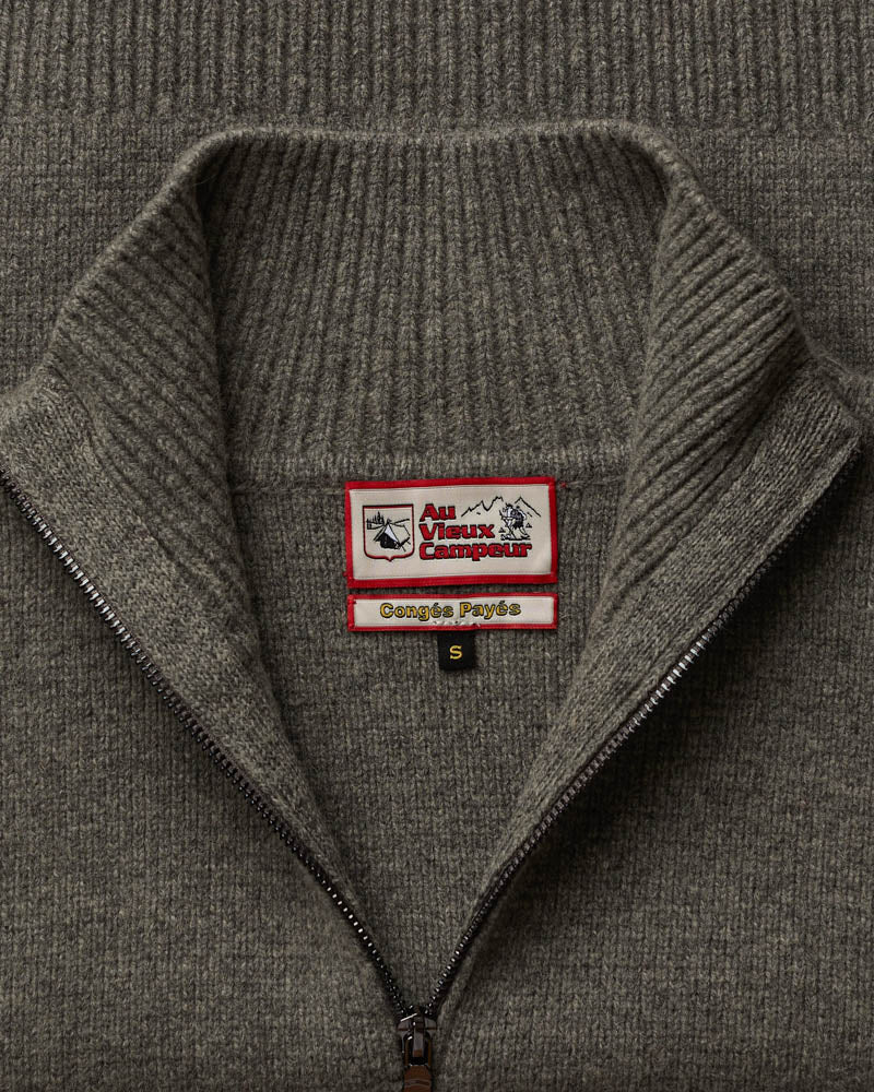 Au Vieux Campeur - Congés Payés - Pull Archer - Gris Chiné