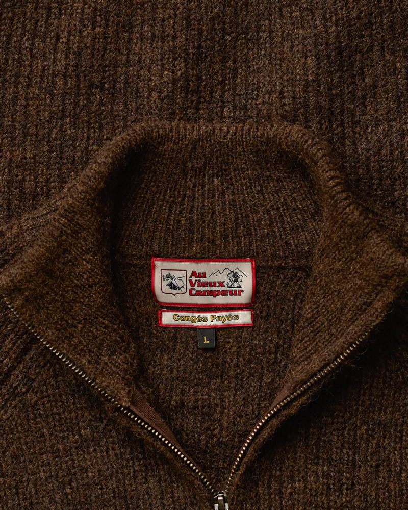 Au Vieux Campeur - Paid Holidays - Samuel Sweater - Brown