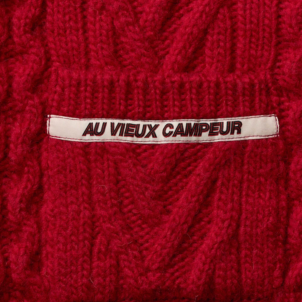 Au Vieux Campeur - Congés Payés - Cardigan Elena - Rouge