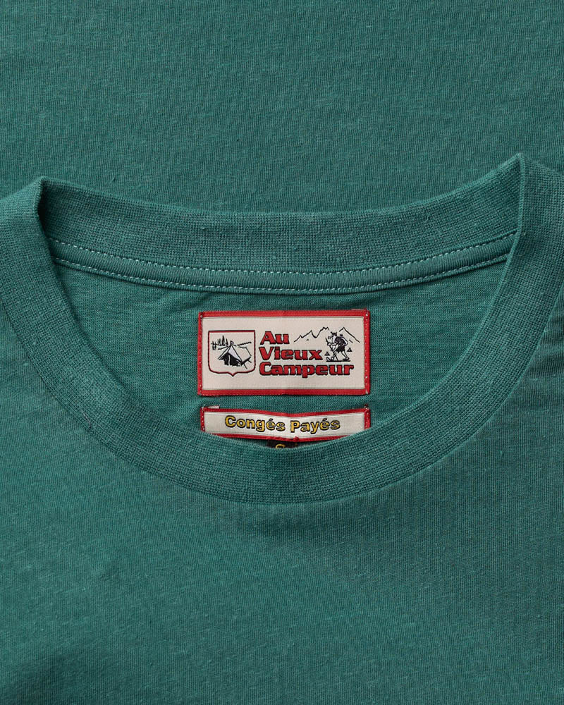 Au Vieux Campeur - Congés Payés - T-shirt Mercer - Vert