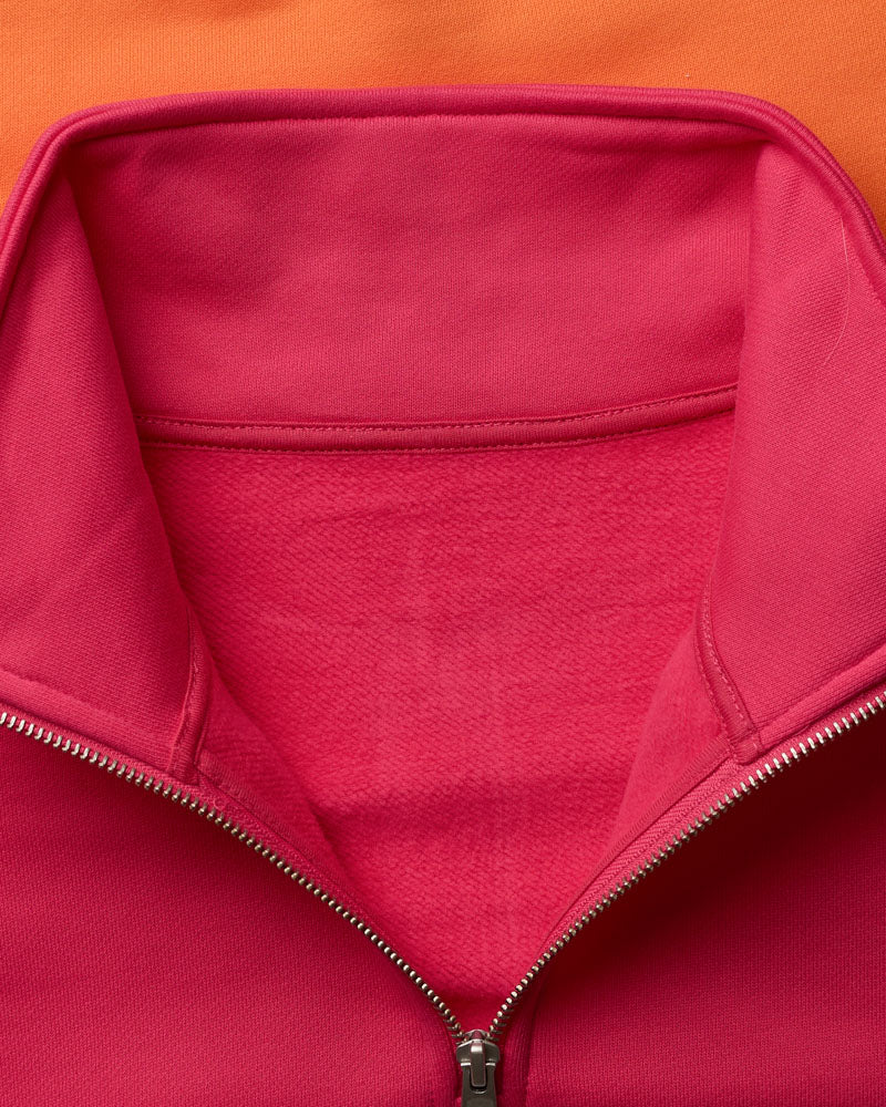 Au Vieux Campeur - Congés Payés - Sweat Vc Sport - Rose & Orange