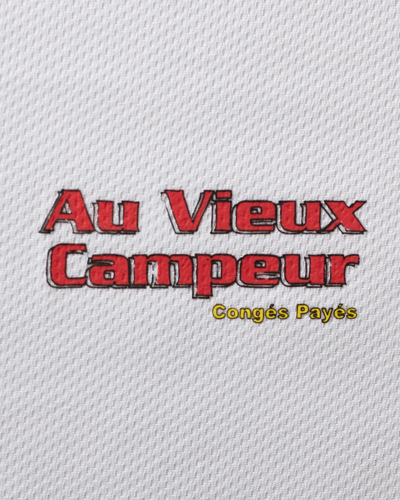 Au Vieux Campeur - Paid Holidays - Otis Short Sleeve T-shirt - White