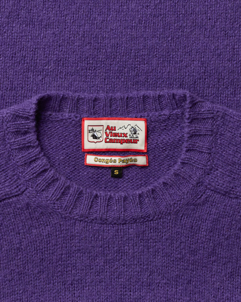Au Vieux Campeur - Paid Holidays - Elliott Sweater - Violet