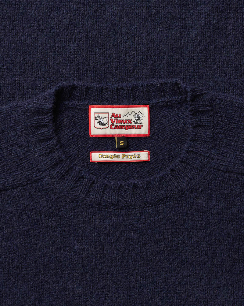 Au Vieux Campeur - Paid Holidays - Elliott Sweater - Marine