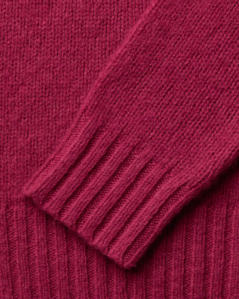 Au Vieux Campeur - Paid Holidays - Elliott Sweater - Raspberry
