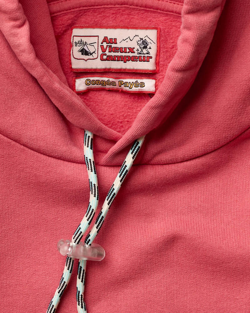 Au Vieux Campeur - Paid Holidays - Miller hoodie - Red