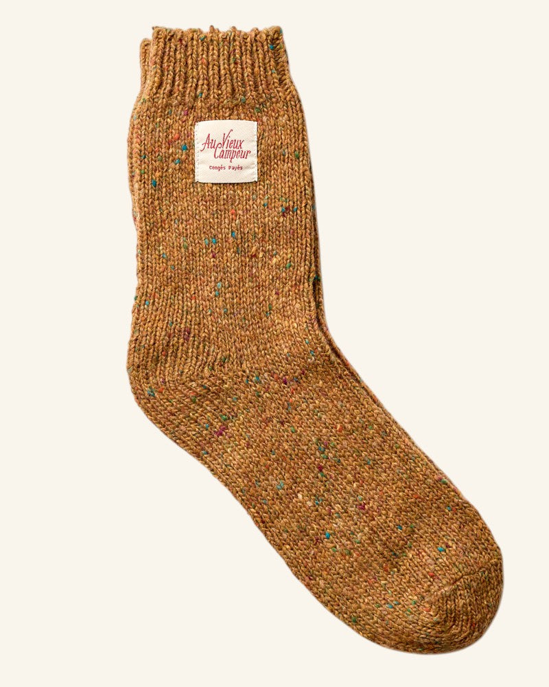 Au Vieux Campeur - Congés Payés - Chaussettes Fenway - Moutarde