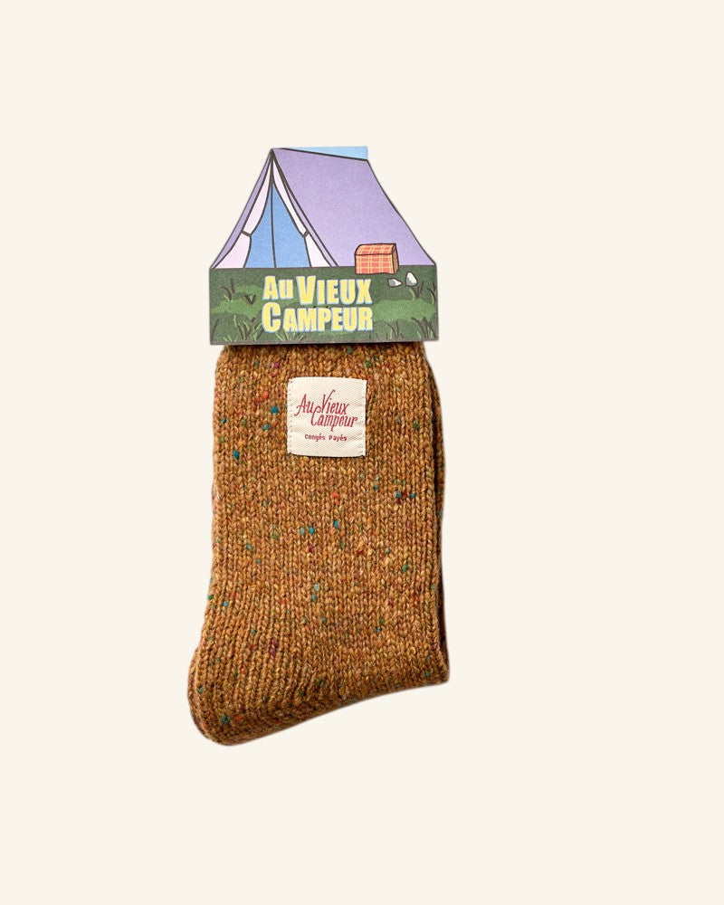 Au Vieux Campeur - Congés Payés - Chaussettes Fenway - Moutarde