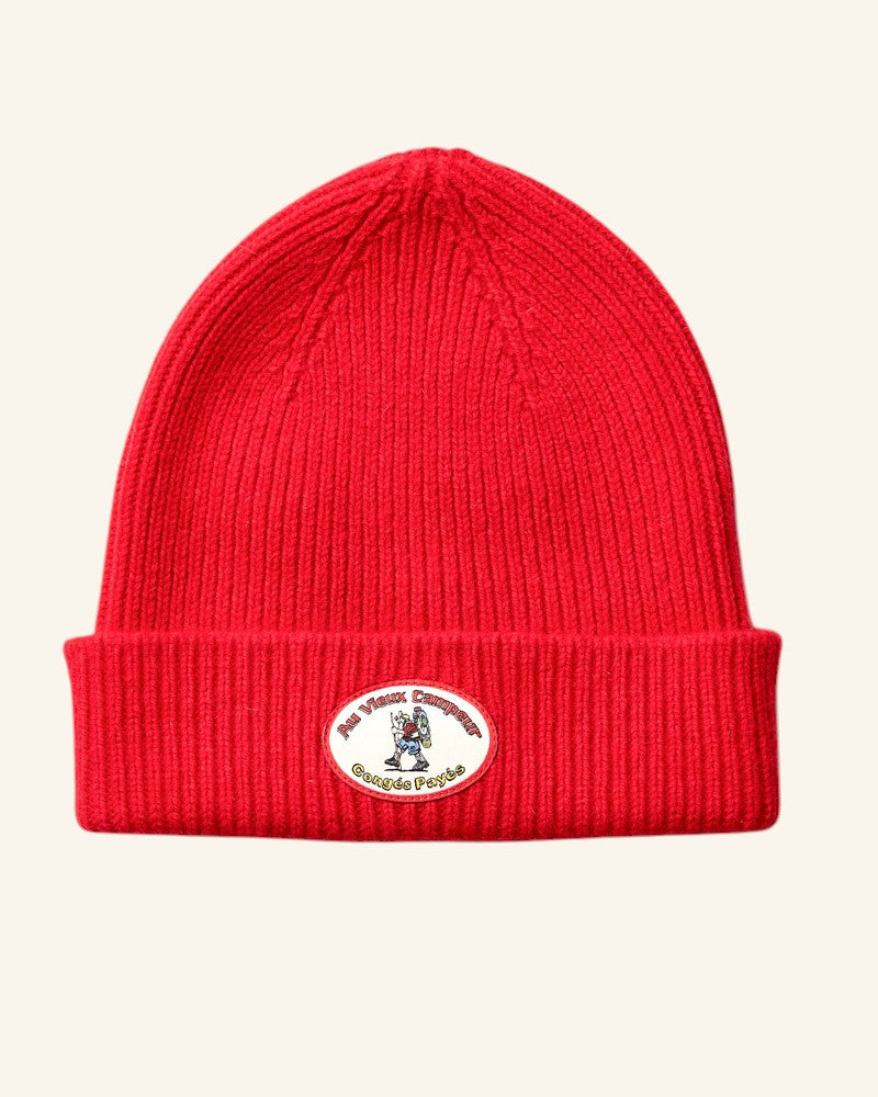Au Vieux Campeur - Congés Payés - Bonnet Ben - Rouge
