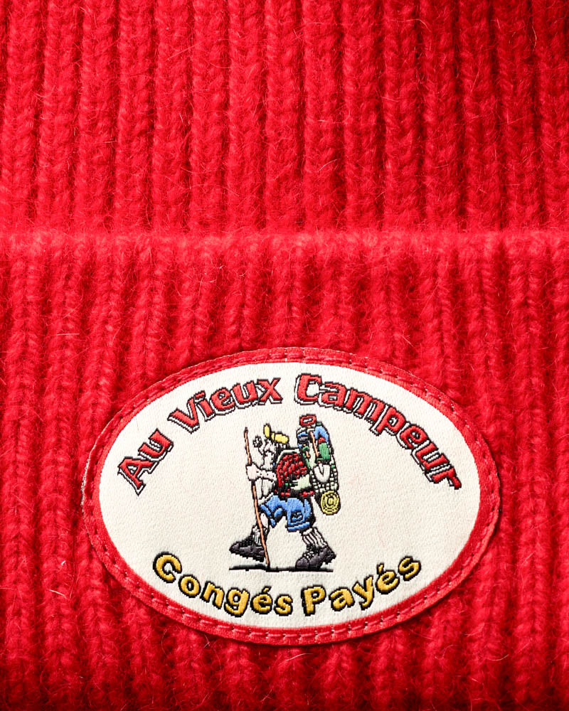 Au Vieux Campeur - Congés Payés - Bonnet Ben - Rouge