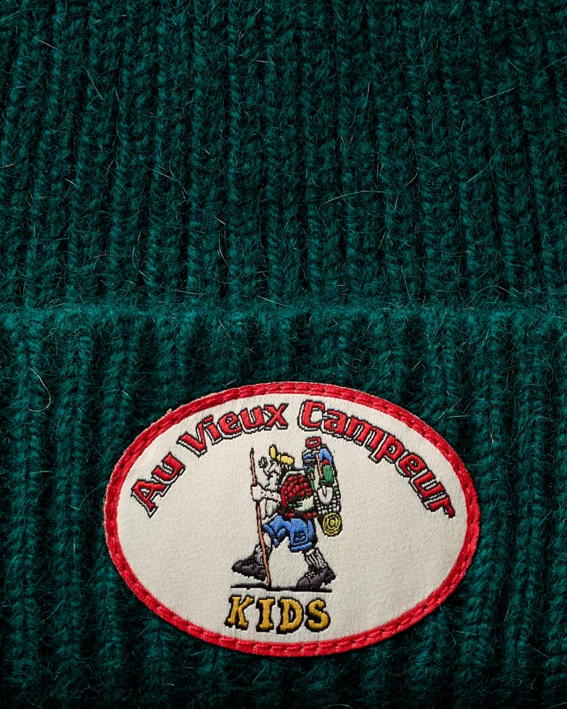 Au Vieux Campeur - Paid Holidays - Ben Kids Beanie - Forest Green