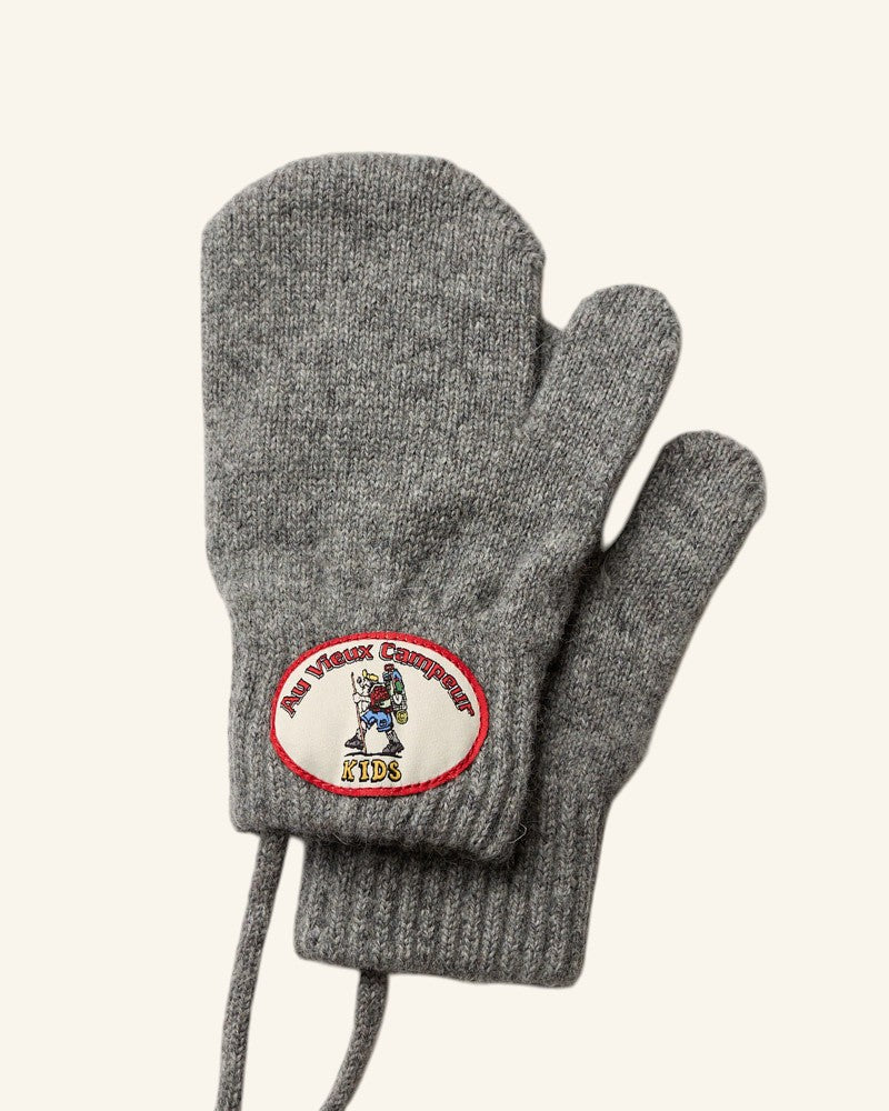 Au Vieux Campeur - Paid Holidays - Ben Kids Mittens - Anthracite