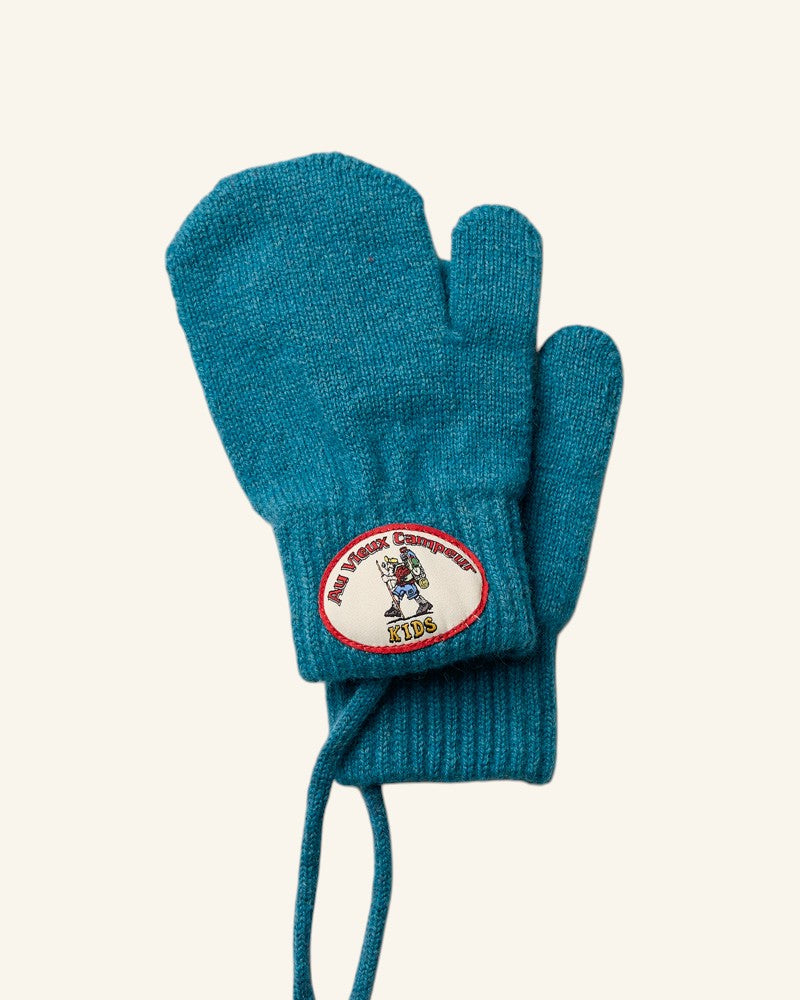 Au Vieux Campeur - Paid Holidays - Ben Kids Mittens - Bleu