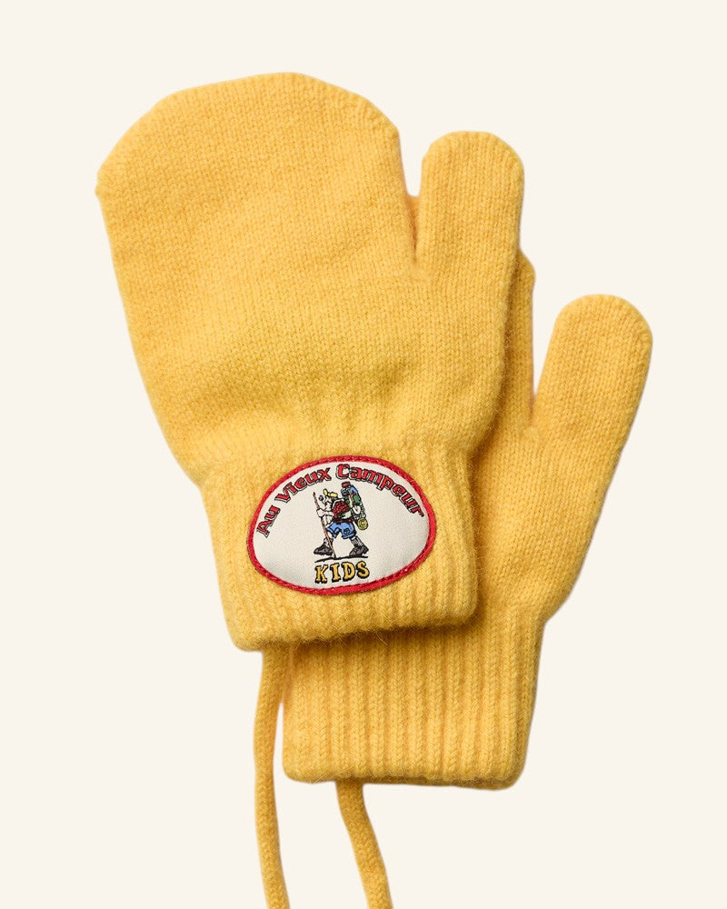 Au Vieux Campeur - Congés Payés - Moufles Ben Kids - Jaune