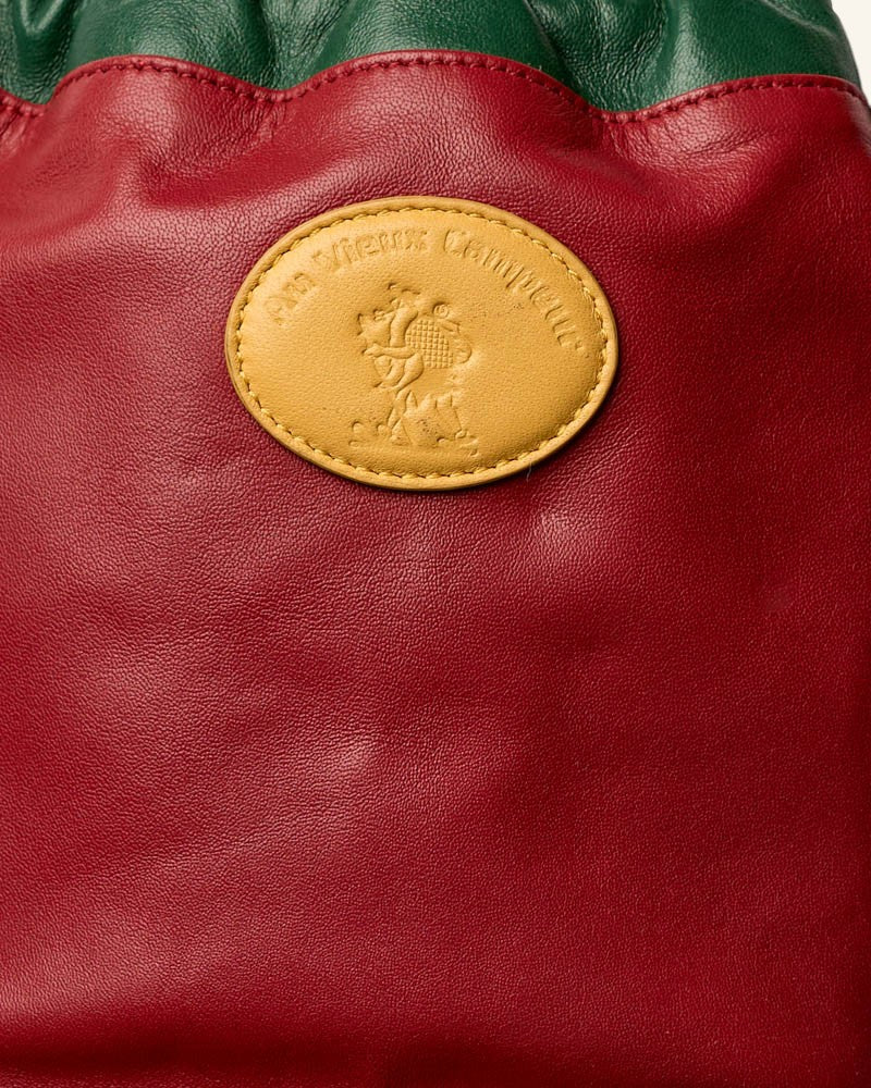Au Vieux Campeur - Congés Payés - Sac Grimpeur - Bordeaux Vert & Orange