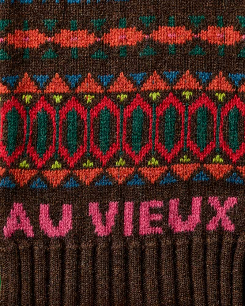 Au Vieux Campeur - Paid Holidays - Elias Scarf - Brown