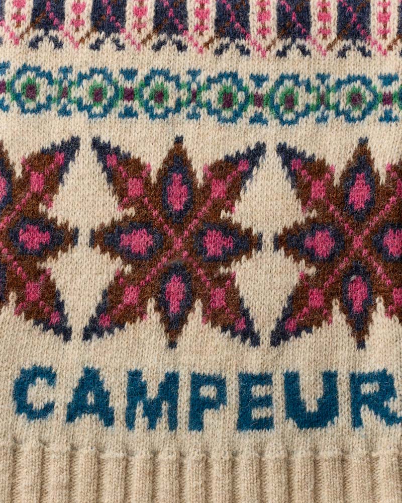 Au Vieux Campeur - Paid Holidays - Elias Scarf - Ecru