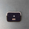 Merci - Porte Monnaie Candide S - Marine & Olive
