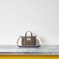 Merci - Candide shopping bag Ribbon - Olive & Navy
