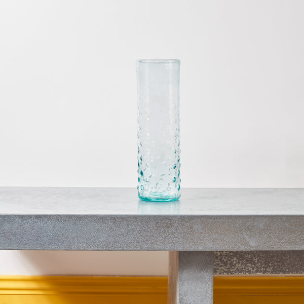 Vase Bulles en verre soufflé - Transparent
