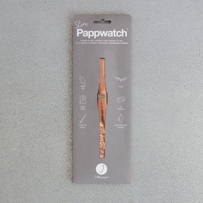 Montre Pappwatch slim - Bronze