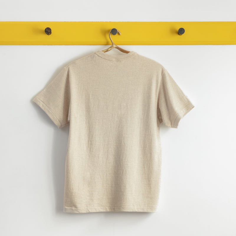 Warehouse & Co - T-shirt Pocket - Beige
