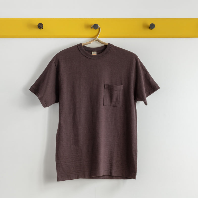 Warehouse & Co - T-shirt Pocket - Marron