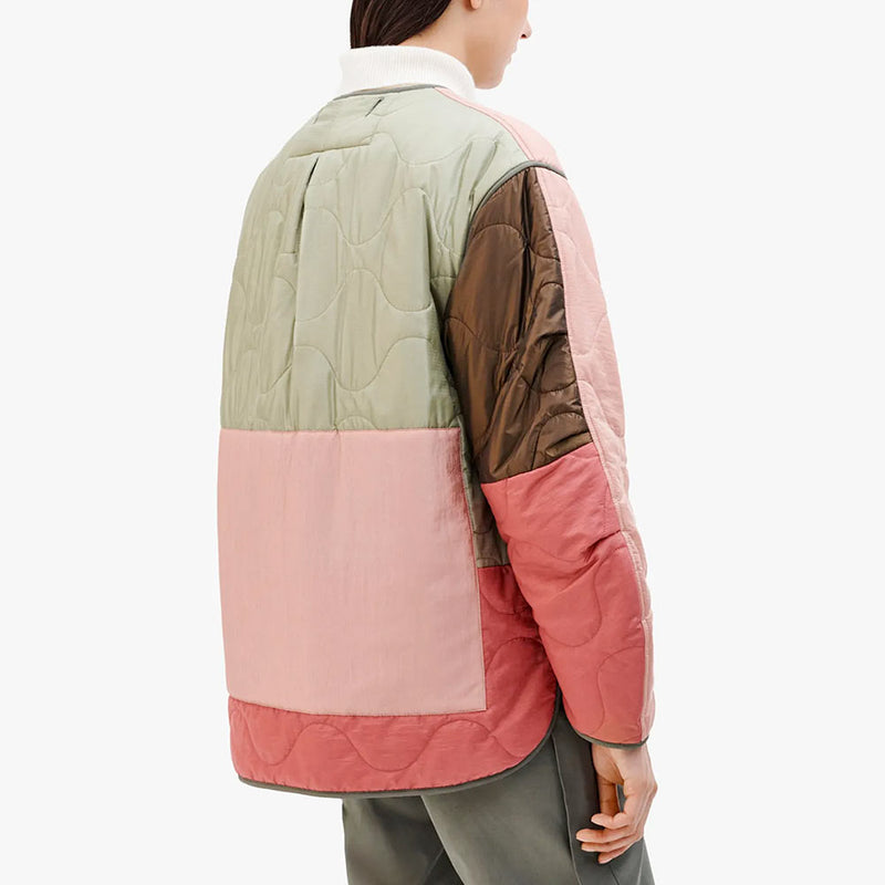 Marfa Stance - Patchwork quilt  - Pale pink